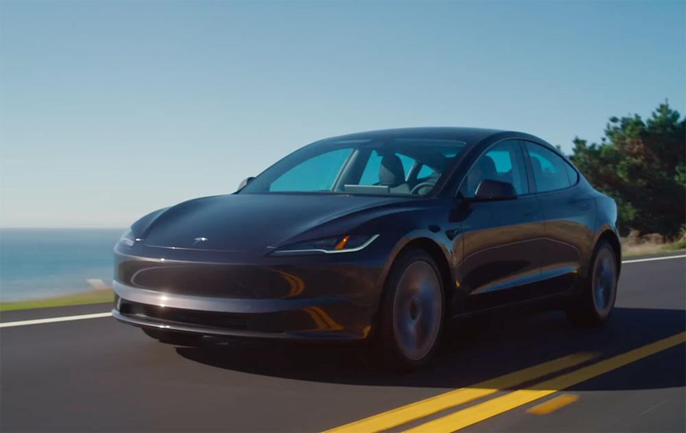 Tesla 3 redesign